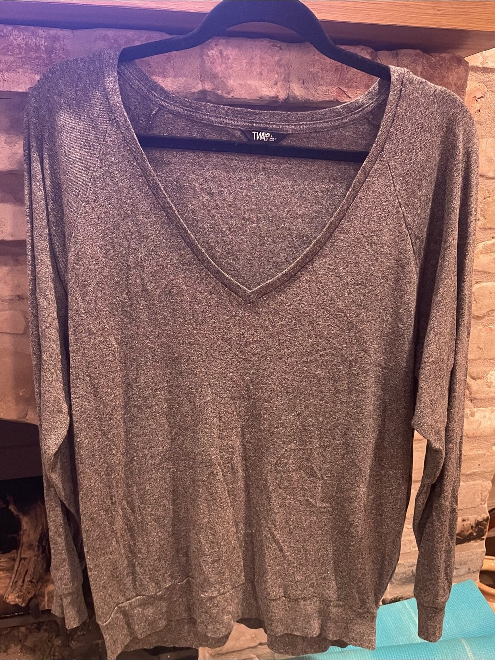 Women’s V-Neck Gray T-shirt